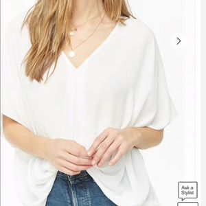 **SOLD**  Lightweight Draping Top